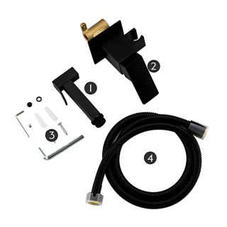 Гигиенический душ Frap F7506-6 черный